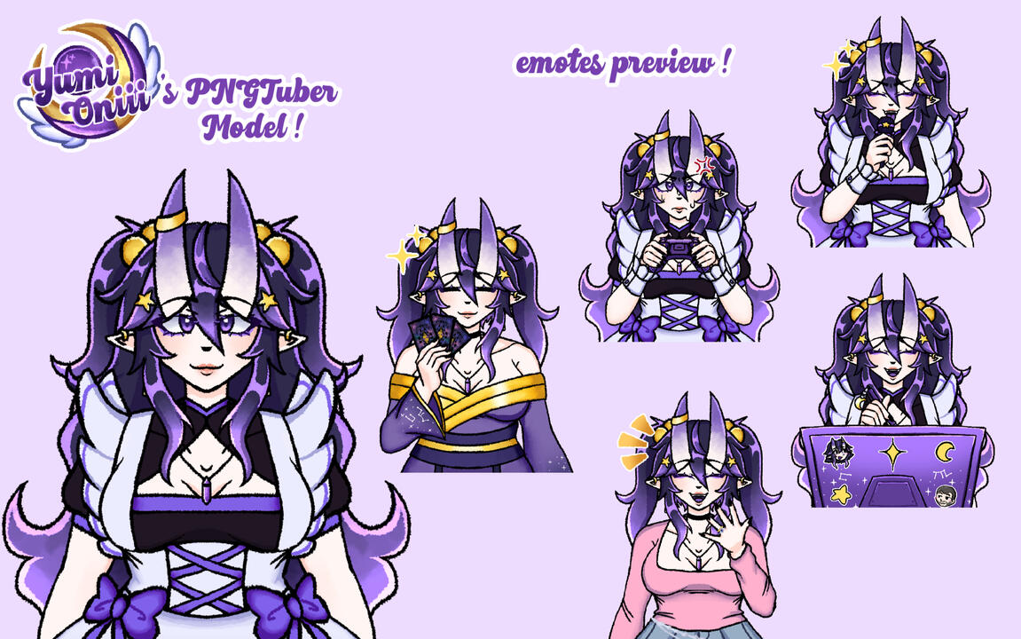 more of my old vtuber design!