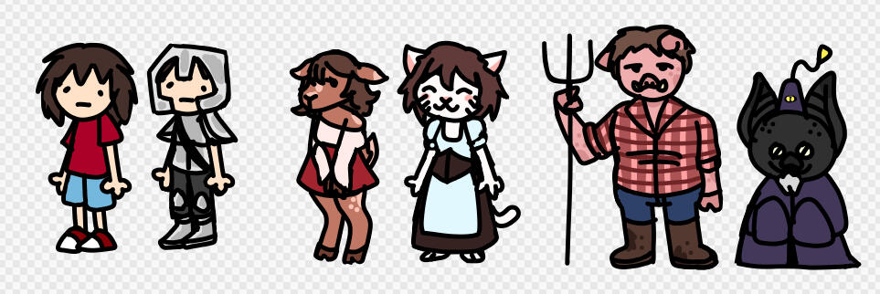 billboard characters for voxelica!
